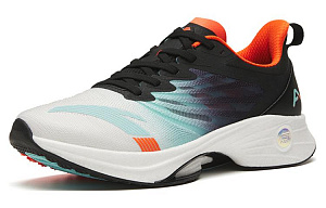 Anta MACH 3.0 Cushioning Anti-Slip And Wear-Resistant Low-Top Running Shoes Men's White Light Blue 1 3143256