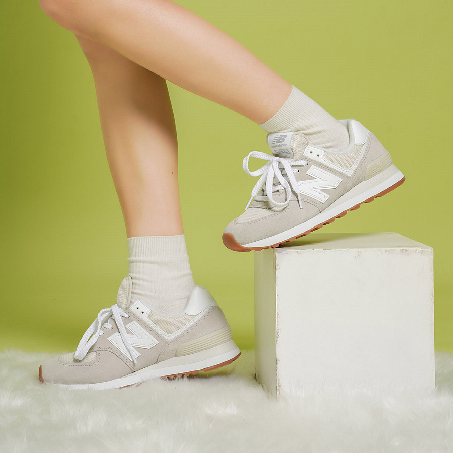 New Balance 574 Silver Birch Women's
