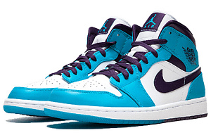 Jordan 1 Mid Hornets 2 3143556