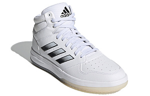 Adidas Gametaker Basketball Shoes 'White Metallic Black' 2 3143580
