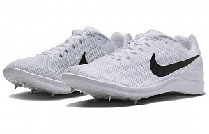 Nike Air Zoom Rival Distance Spikes 'White Black' 2 3143622