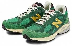 New Balance 990v3 MiUSA Varsity Green Gold 2 3143733