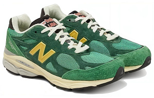 New Balance 990v3 MiUSA Varsity Green Gold 3 3143734