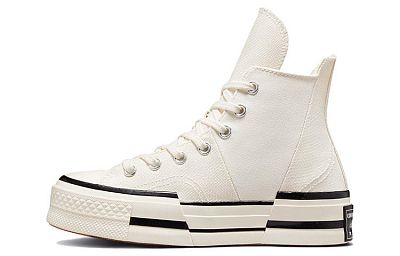 Converse Chuck Taylor All Star 70 Hi Plus Canvas Egret Black