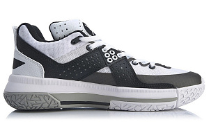 LiNing All City 5 Wade Collection Anti-Slip Wear-Resistant Low-Top Basketball Shoes Black White Gray 1 3145960