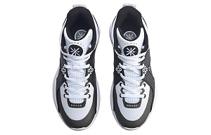 LiNing All City 5 Wade Collection Anti-Slip Wear-Resistant Low-Top Basketball Shoes Black White Gray 3 3145962
