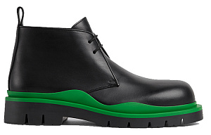 Bottega Veneta Tire Desert Boot Black Green 1 3146184