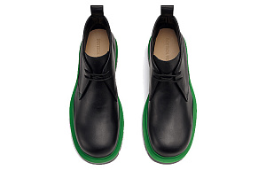 Bottega Veneta Tire Desert Boot Black Green 3 3146186