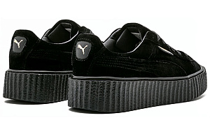 PUMA Creeper Velvet Rihanna Fenty Black Women's 2 3146254