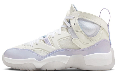 JORDAN Jumpman Two Trey White Lavender Purple Women's