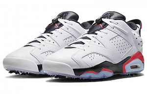 Air Jordan 6 Retro Low Golf 'White Infrared' 2 3147525