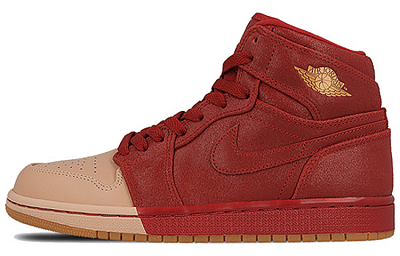 Jordan 1 Retro High Dip-Toe Red Women's