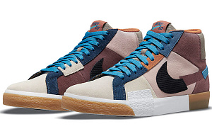 Nike Sb Blazer Mid Mosaic Brown 2 3150016