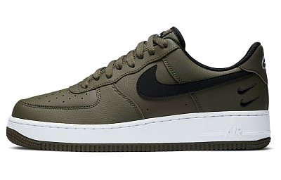 Nike Air Force 1 Low '07 Olive Black Double Swoosh