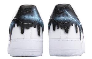 Nike Air Force 1 Air Force 1 Skateboard Shoes Men's White Black Blue Purple 3 3151781