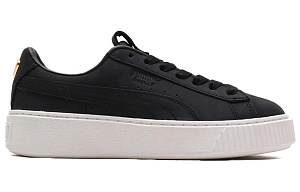 PUMA Platform Premium Logo 'Black White' Women's 1 3151852