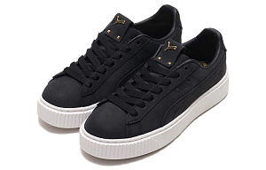 PUMA Platform Premium Logo 'Black White' Women's 2 3151853
