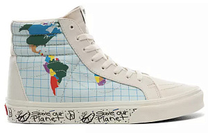 Vans Save Our Planet X Sk8 Hi Reissue 'White Multi' 1 3152366