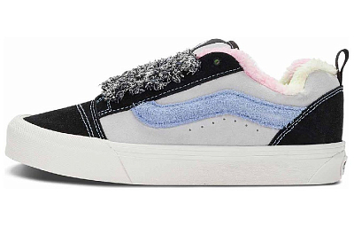 VANS Knu Skool Кроссовки для скейтбординга Низкие Черно-серый Цвет Унисекс