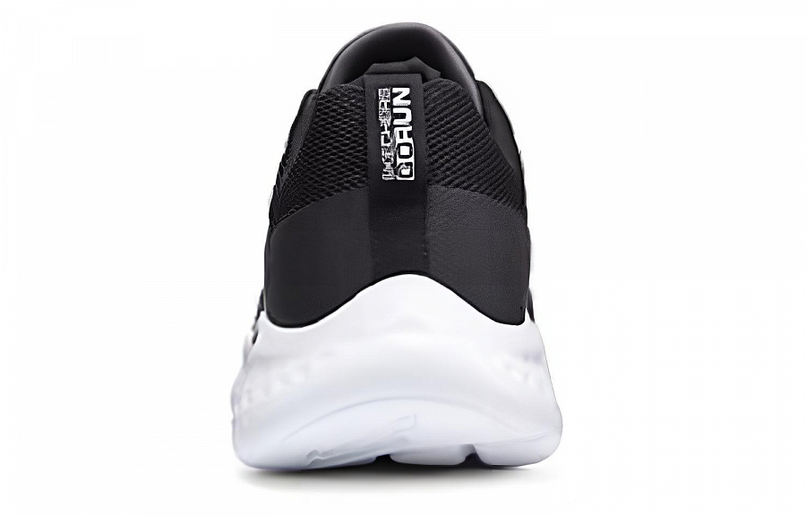 Skechers Cushioning, Wear Resistant Low top Casual Running Shoes Men's Gray Black купить в интернет-магазине Yoocart с быстрой доставкой по России.