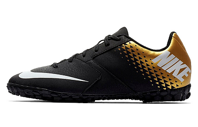 Nike BombaX Tf 'Black White Gold'