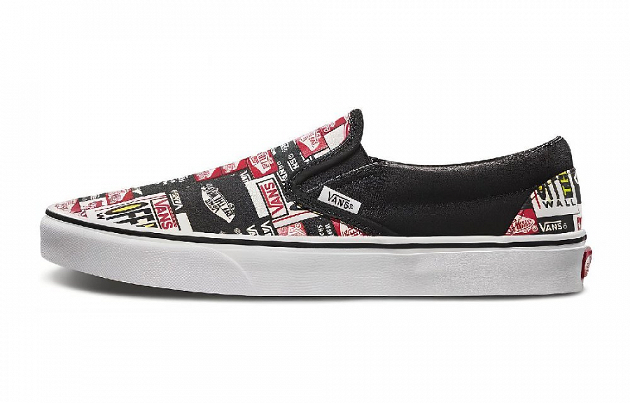 Slip On Vans 'Label Mix'
