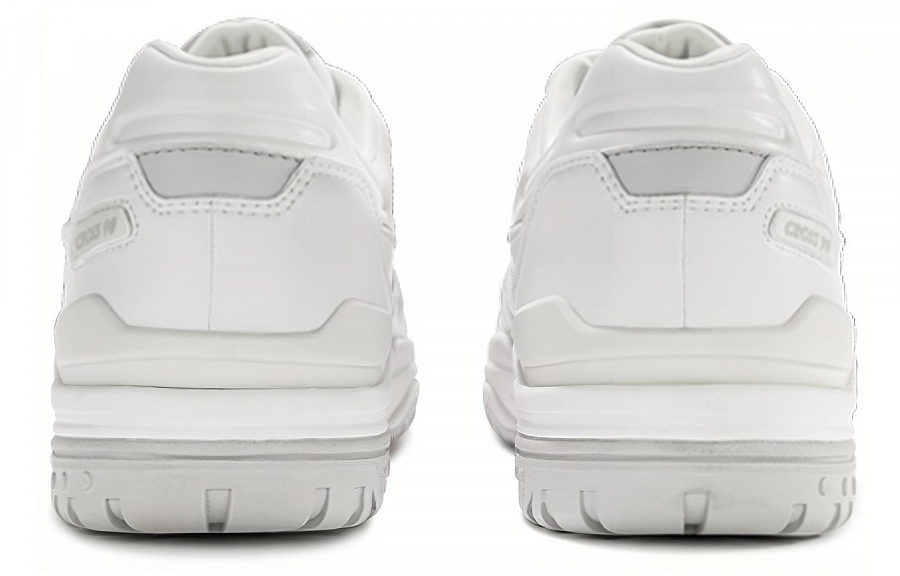 Saucony Cross 90 Low Top Skateboard Shoes Unisex White