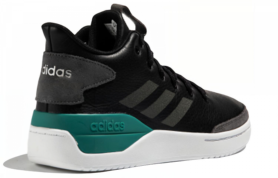 Adidas Neo Bball80s 'Black Grey Green'