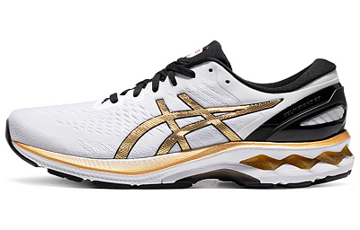 Asics GEL Kayano 27 'White Golden Red'