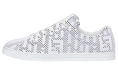 FENDI Low Top Stylish Skateboarding Shoes Men's White