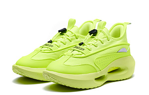 361° HOURGLASS Time Woven Non slip Lightweight Low Top Basketball Shoes Men's Fluorescent Yellow 2 3166631