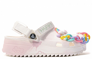 Crocs Hiker Clog Clogs Unisex Blue Pink White 2 3166739