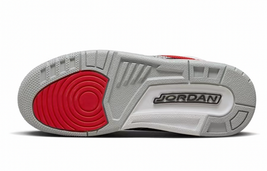 Jordan Legacy 312 Anti Slip Wear Resistant Low Top Basketball Shoes Unisex Black White Red
