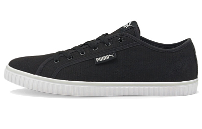 PUMA Ever LoPro Cv Casual Skateboarding Shoes Unisex Black White