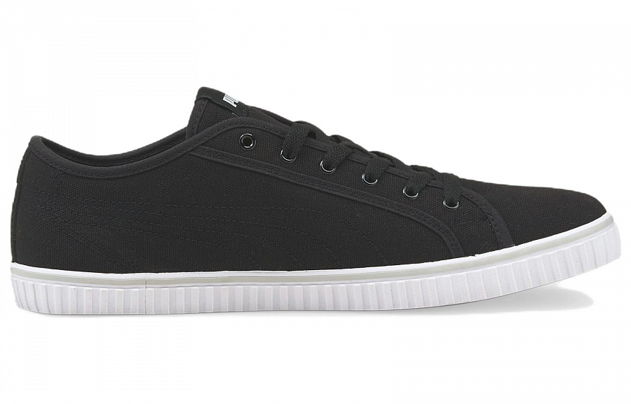 PUMA Ever LoPro Cv Casual Skateboarding Shoes Unisex Black White