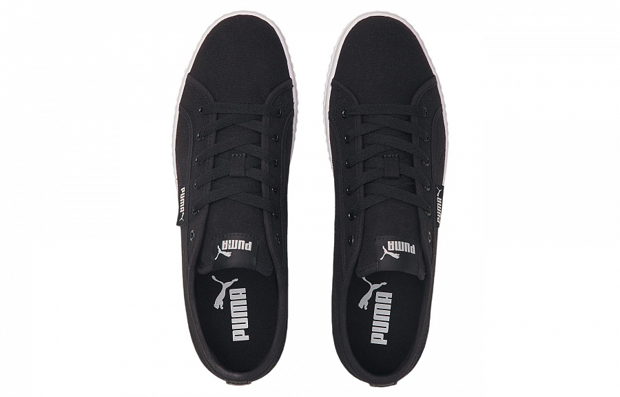 PUMA Ever LoPro Cv Casual Skateboarding Shoes Unisex Black White