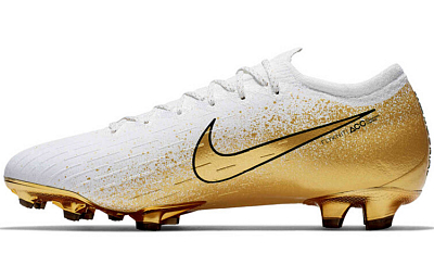Nike Vapor 12 Elite Se Fg White Metallic Gold