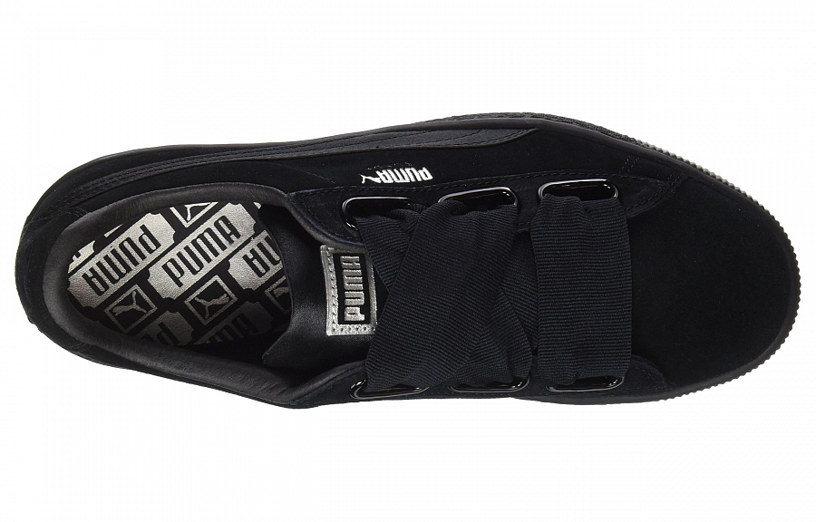 PUMA Suede Heart Ep PUMA 'Black/Metallic Beige' Women's
