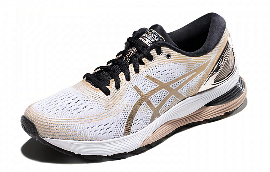 Asics Gel Nimbus 21 Platinum 'White Frosted Almond' Women's