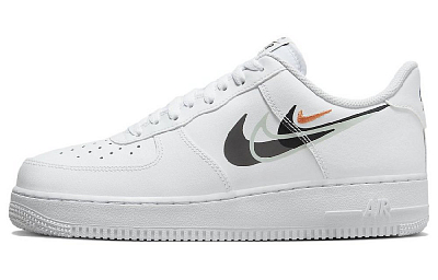 Nike Air Force 1 Low "Multi Swoosh" White Black