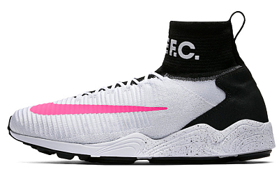 Nike Mercurial Flyknit Fc White Black Pink Blast