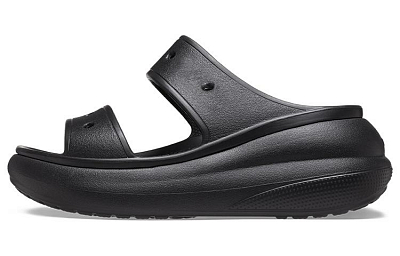 Crocs Quiet Slide Slippers Unisex Black