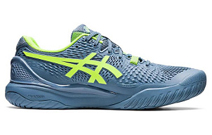 ASICS Gel Resolution 9 'Steel Blue Hazard Green' 1 3173217