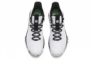 Anta Bastard Anti Slip Wear Resistant Low Top Basketball Shoes White Black 3 3173233