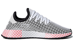 Adidas Deerupt Core Black Chalk Pink Women's 1 3173273