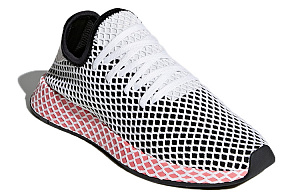 Adidas Deerupt Core Black Chalk Pink Women's 2 3173274
