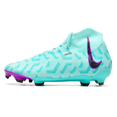 NIKE Футбольные бутсы MID Top Голубой фиолетовый Унисекс