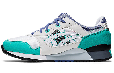 Asics Gel Lyte Iii White Teal Blue