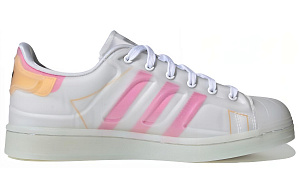 Adidas Originals Superstar Futureshell 'White Orange Pink' Women's 1 3173609