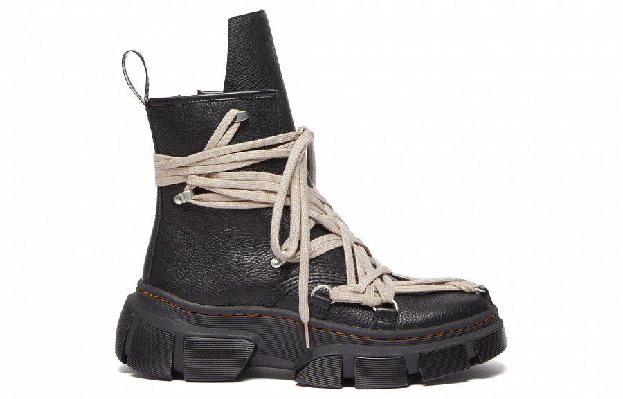 Dr. Martens Rick Owens X 1460 Dmxl Megalace Boot 'Black' купить в интернет-магазине Yoocart с быстрой доставкой по России.